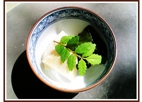 酢物 サラダ仕立て(温泉玉子)